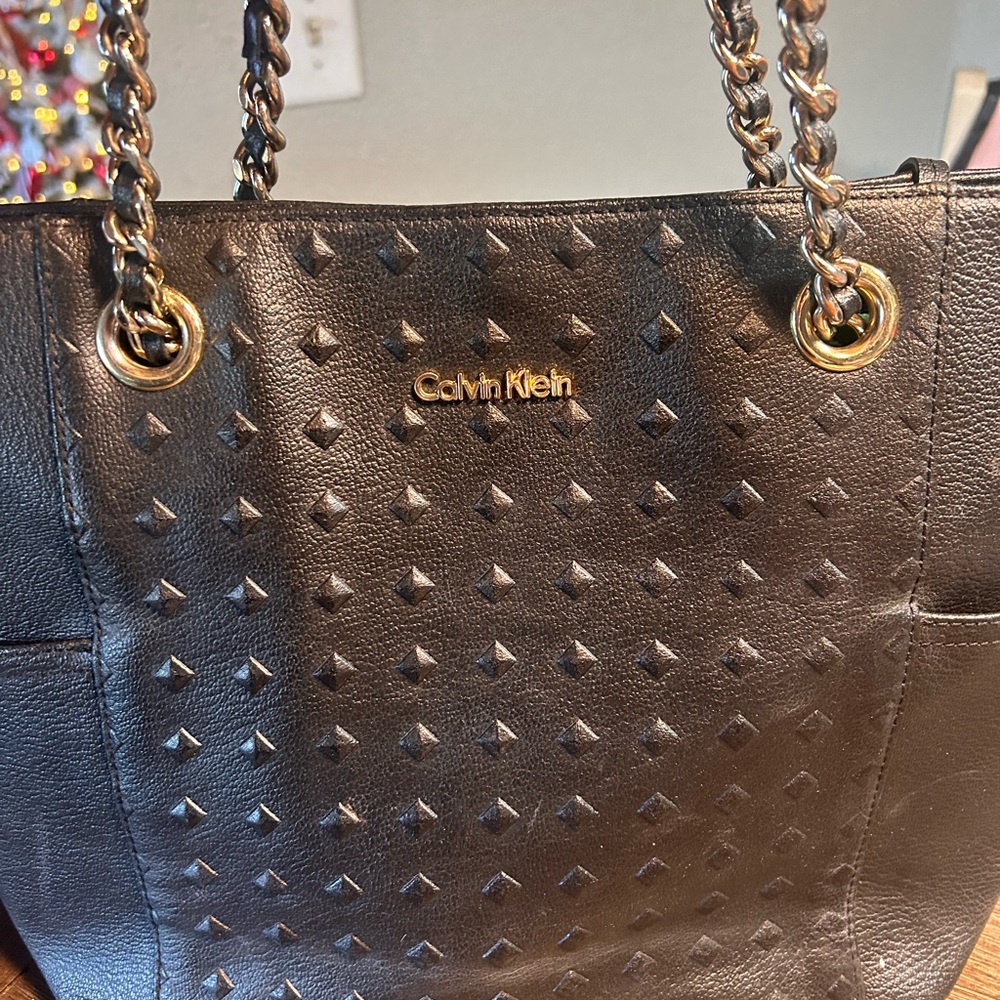 Calvin Klein leather Hayden Mercury shoulder bag - Picture 5 of 15